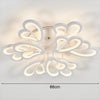 Aluminum LED Ceiling Lamp Ring Light Chandelier Lights Fixture Living Bedroom