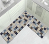 2PCS Home Kitchen Floor Mat Non Slip Runner Anti Fatigue Rug Set Door Decor