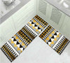 2PCS Home Kitchen Floor Mat Non Slip Runner Anti Fatigue Rug Set Door Decor