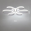 Aluminum LED Ceiling Lamp Ring Light Chandelier Lights Fixture Living Bedroom