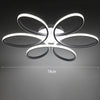 Cool White Square/Ring LED Ceiling Light Chandelier Lights Living Dining Room