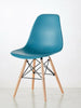 Set of 4 Dining Chairs Retro Wooden Legs Office Kitchen Lounge Chair