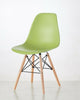 Set of 4 Dining Chairs Retro Wooden Legs Office Kitchen Lounge Chair
