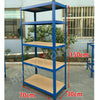 HEAVY DUTY 5 TIER METAL GARAGE SHELVING UNIT STORAGE RACKING SHELVES WAREHOUSE