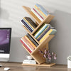 Tree Desktop Bookshelf Desk Bookcase Display Book Rack 3 Tier Organizer Storage