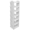 3/4/7 Tiers Shoe Rack Storage Shelf Display Stand Organiser Unit Cabinet White