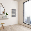 Bathroom Radiator Heated Flat Panel Straight White Black Anthracite Chrome