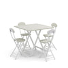 Small Folding Table Chairs Portable Foldable Kitchen Dining Set Office Furniture