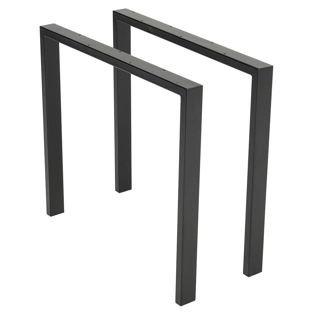 2Pcs Industrial Steel Table Legs Frame Dining/Bench/Office/Desk Furniture Stand