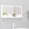 Bathroom Mirror Engineered Wood Toilet Wall Mirror Multi Colours/Sizes vidaXL