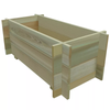 Garden Raised Vegetable Bed Impregnated Pinewood Plant Flower Pot Box 3 Sizes