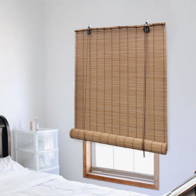 Roller Blind Bamboo Home Window Curtain Shade Cover Privacy Screen vidaXL