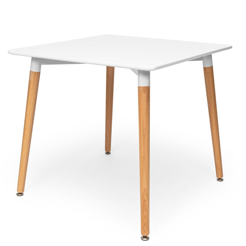 Retro Dining Table With Wooden Legs Dining Room Kitchen Tables Home Furniture