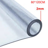 2mm Clear Soft Glass Wipe Tablecloth Clean Mat Waterproof Table Protection Cover