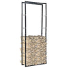 Metal Firewood Log Storage Rack Stand Holder Indoor/Outdoor Store Steel 14 Sizes