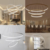 LED Pendant Light Ring Adjustable Lamp Ceiling Lights Decor Lighting Variable