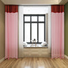 Voile Shimmer Net Curtain Sheer Slot Top Rod Pocket Window Drape Single Panel UK
