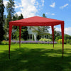 Gazebo Party Tent Marquee 3x3m Waterproof PVC Garden PE Outdoor Wedding Canopy