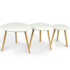 Scandinavian Nest of Tables Coffee Side End Lamp Set of 3 Modern Furniture