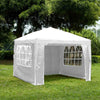Gazebo Marquee Party Tent With Sides Waterproof Garden Patio Outdoor Canopy 3x3m