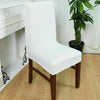 4/6/8PCS Dining Chair Seat Covers Slip Stretch Wedding Banquet Party Removable