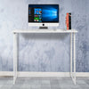 Folding Computer Desk Wooden Foldable Study Table Laptop PC Table Home Office