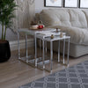 Nest of Tables High Gloss Set of 3 Nesting Coffee Side End Table Furniture