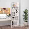 Book Cabinet Room Divider Bookcase Storage Display Corner Rack Wooden Furniture