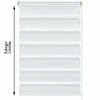 Day and Night Zebra/Vision Window Roller Blinds 3 Colours, 3 Sizes, 150cm Drop