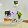 Metal Plant Stand Flower Rack Garden Planter Pot Holder Staircase Display Shelf