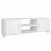 Modern TV Cabinet Stand Unit Wooden Media Storage Space Shelves W/ Doors Drawer
