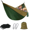 Double Person Parachute Nylon Hammock Outdoor Travel Camping Swing Hanging Bed