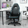 Executive Office/ Gaming Chair PU Leather Adjustable Padded Seat w/ Wheels