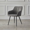 2 Pcs Dining Chairs Armchair PU / Velvet Kitchen Dining Room Restaurant Office