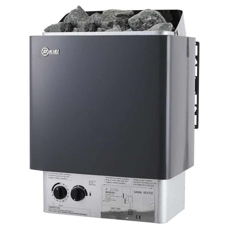 3/4.5/6KW Domestic Electric Sauna Heater Stove Stones for Home Spa Sauna Room UK