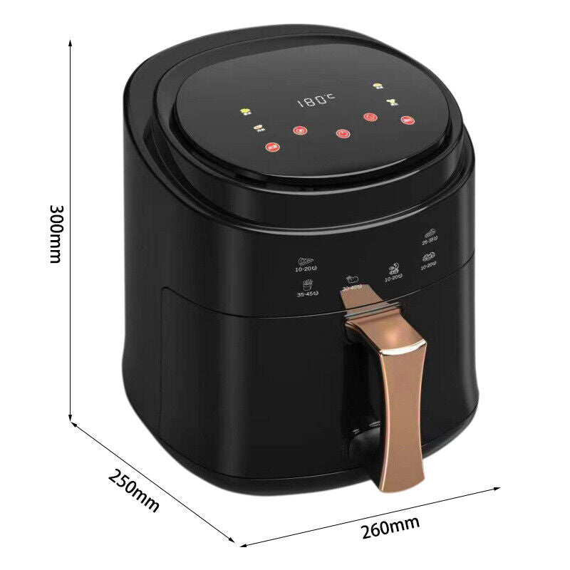 LARGE SPACE 4.5-15L Air Fryer Convection Roasts Healthy Cooker Frying Chips Meat