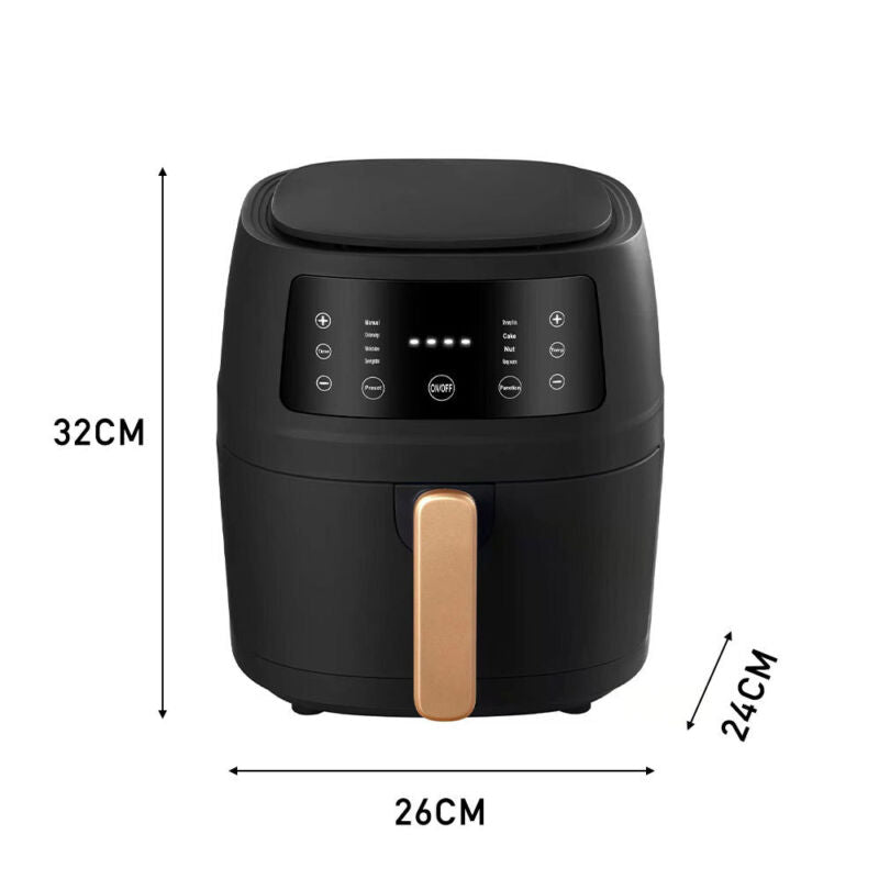 LARGE SPACE 4.5-15L Air Fryer Convection Roasts Healthy Cooker Frying Chips Meat