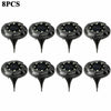 LED Solar Power Ground Lights Floor Decking Patio Outdoor Garden Lawn Path Lamps