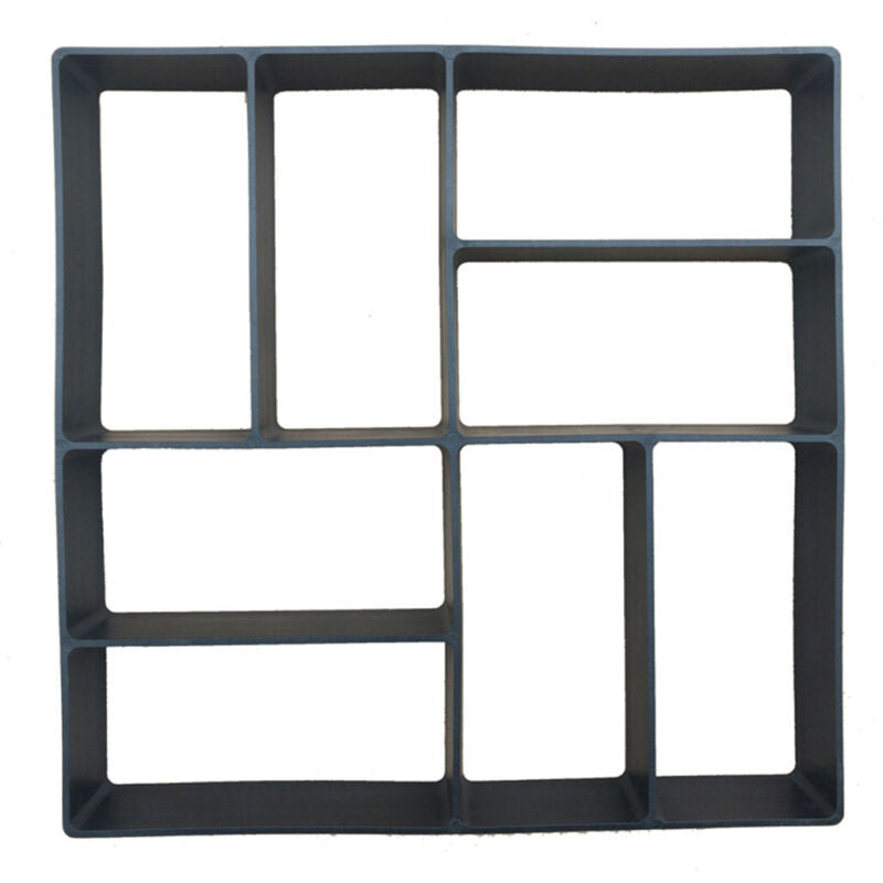 Thicken Garden Paving Pavement Mold Backyard Patio Decor Reusable Various Shape