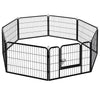 6/8 Panel Pet Play Pen Puppy Dog Animal Exercise Run Cage In/Outdoor Metal Fence