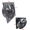 Heavy Duty Round/ Square Industrial Axial Flow Fan 2/4 Pole Extractor Air Blower