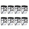 8X Super Bright LED Solar Powered Wall Lights Door Fence Outdoor Garden Lighting