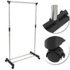UK Clothes Rail Rack Garment Dress Hanging Display Stand Shoe Rack Storage Shelf