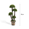 Large Artificial Topiary Potted Tree Cypress Realistic Fake Plant Outdoor Decor