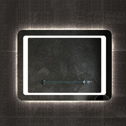 LED Bathroom Mirrors with Led lighted Sensitive Touch Switch