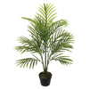 Realistic Faux Palm Tree Artificial Plant Tropical Potted In/Outdoor Home Office