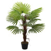 Large Plastic Artificial Plants in Pots Faux Potted Tree Fake Grass Garden Decor