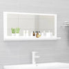 Bathroom Mirror Engineered Wood Toilet Wall Mirror Multi Colours/Sizes vidaXL