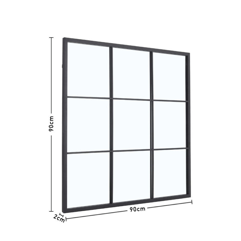 Large Window Wall Garden Mirror Ornament Indoor/Outdoor Arch Frame Mirrors Decor