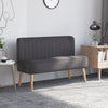 Modern Double Seat Sofa w/ Wood Frame Foam Padding High Back Comfortable